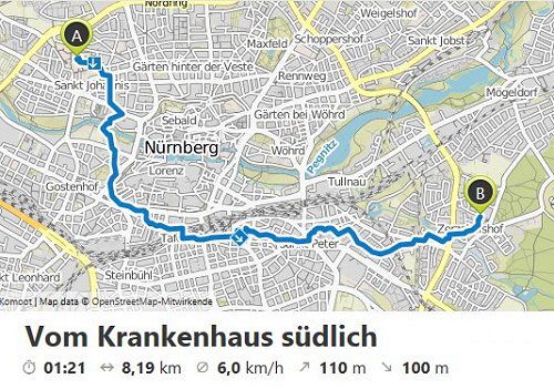 Vom Krankenhaus südlich Vom Krankenhaus südlich