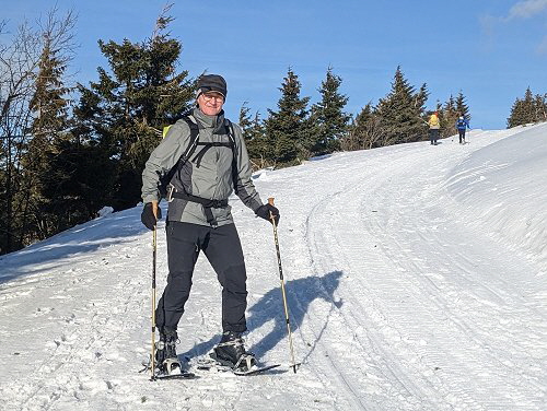 Schneeschuhe am Arber (Feb24)